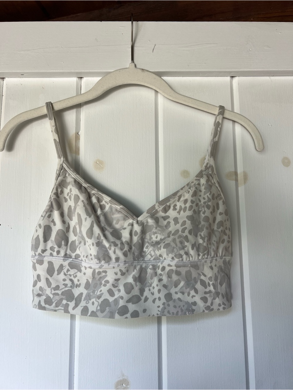 lululemon align sweetheart neck bra in cheetah